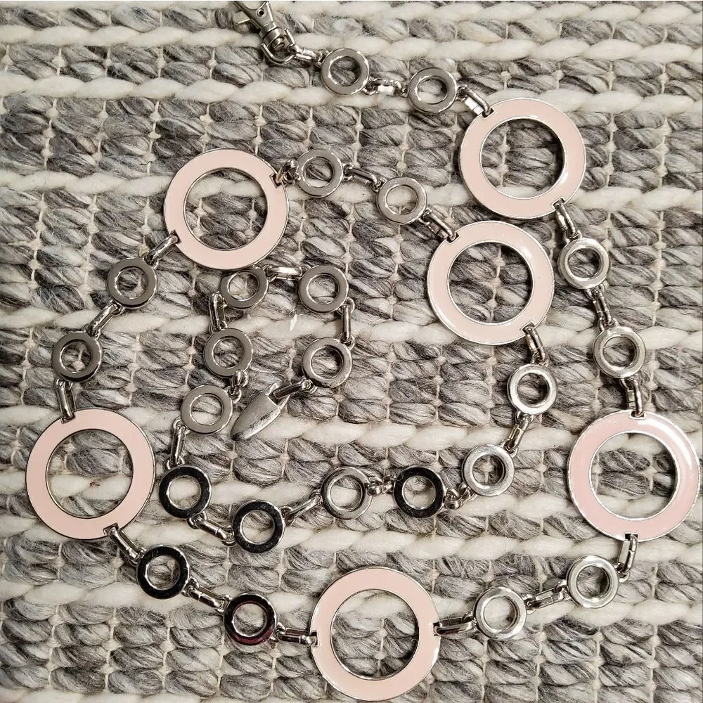 Metal Circle Chain Belt Size M